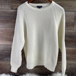 OHI Ladies Sweater, Size M, White